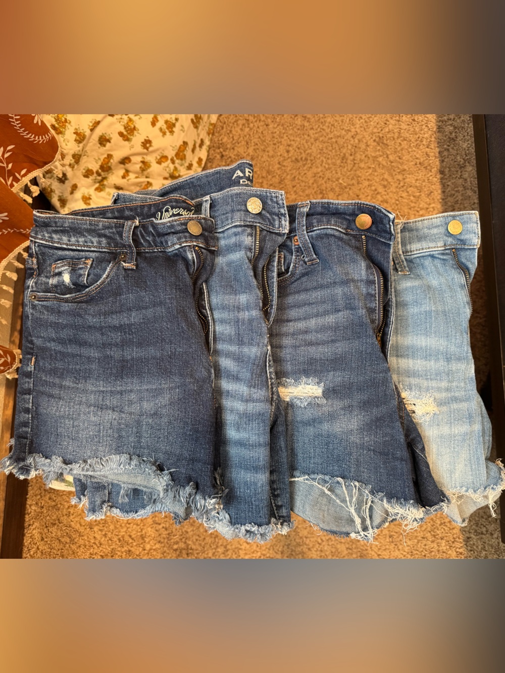 Dark Blue Distressed Women’s Jeans Lot